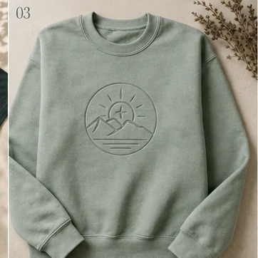Sage Crewneck Sweatshirt concept mockup — coming soon, not yet for sale